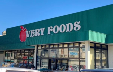 ���ӊ� �y�X�[�p�[�zVERY�@FOODS�������N�ÓX�F1082m